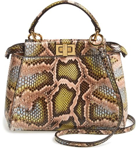 Fendi Peekaboo Python .